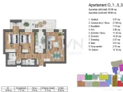 Timpuri Noi l Apartament 3 camere I Ansamblu rezidential nou 