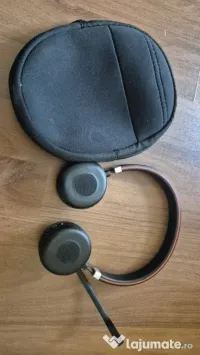 Căști Profesionale Jabra Evolve 65 UC + Husă – Ca noi
