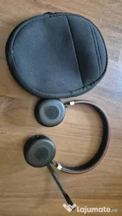 Căști Profesionale Jabra Evolve 65 UC + Husă – Ca noi 