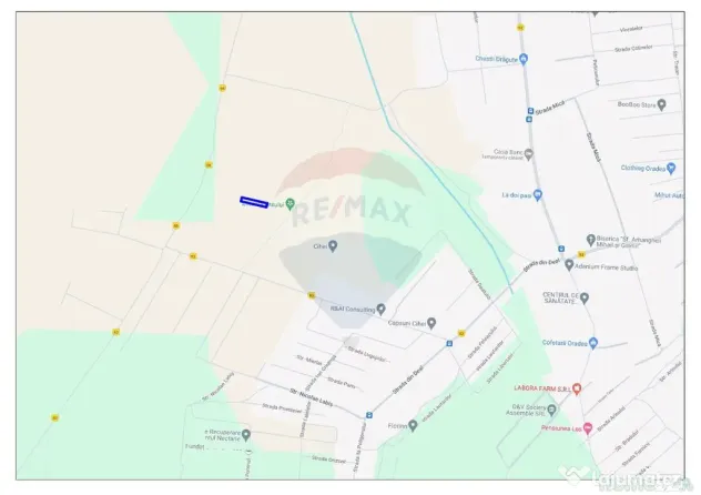 De Vânzare teren intravilan – 1417 mp, Cihei
