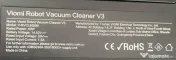 Viomi Robot Vacuum Cleaner V3  aspirator robot cu funcție mop + stație încărcare 