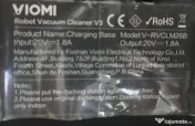 Viomi Robot Vacuum Cleaner V3  aspirator robot cu funcție mop + stație încărcare 