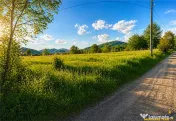 Teren intravilan panoramic, 5.750 mp, view munte, deschidere 