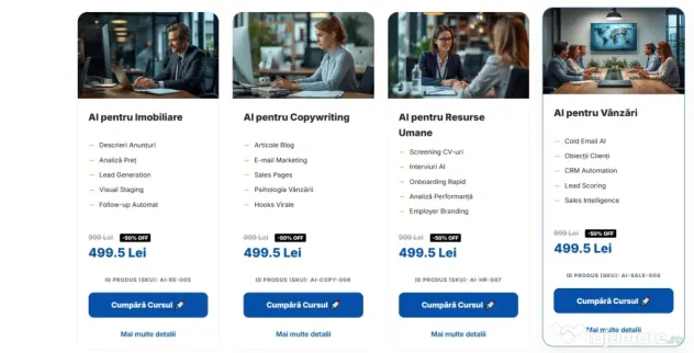 Platformă E-Commerce Produse Digitale – 100% Automatizată (SmartBill & Stripe)