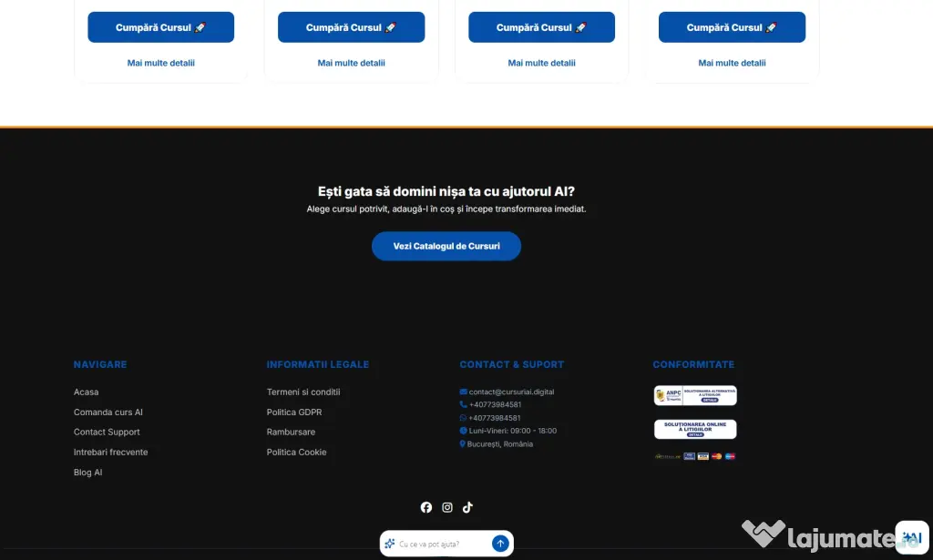 Platformă E-Commerce Produse Digitale – 100% Automatizată (SmartBill & Stripe)