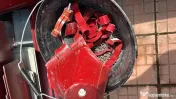Țiglă metalică visinie