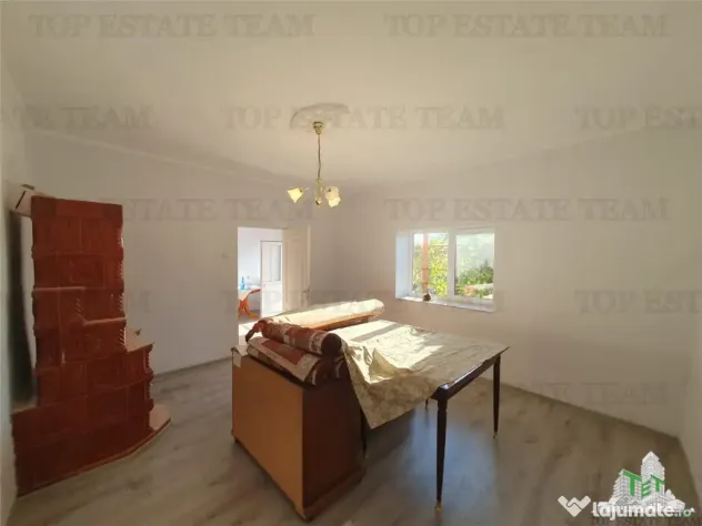 Colt de rai la tara doua case renovate cu baie, livada si vi