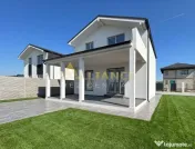 Vila Individuala | P M | 4 camere 2 bai | Teren 260mp 