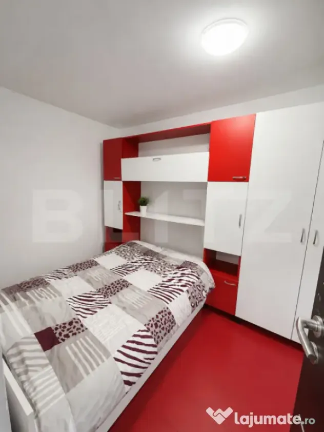 Apartament 2 camere, parter, mobilat complet, lângă Pieton