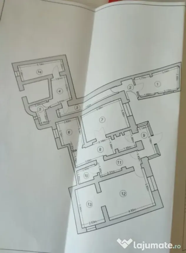 Apartament 4 camere de vânzare, în zona Piața Ovidiu, Con