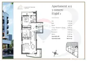 Apartament 3 Camere Premium cu 2 Balcoane – Elegant Hou... 