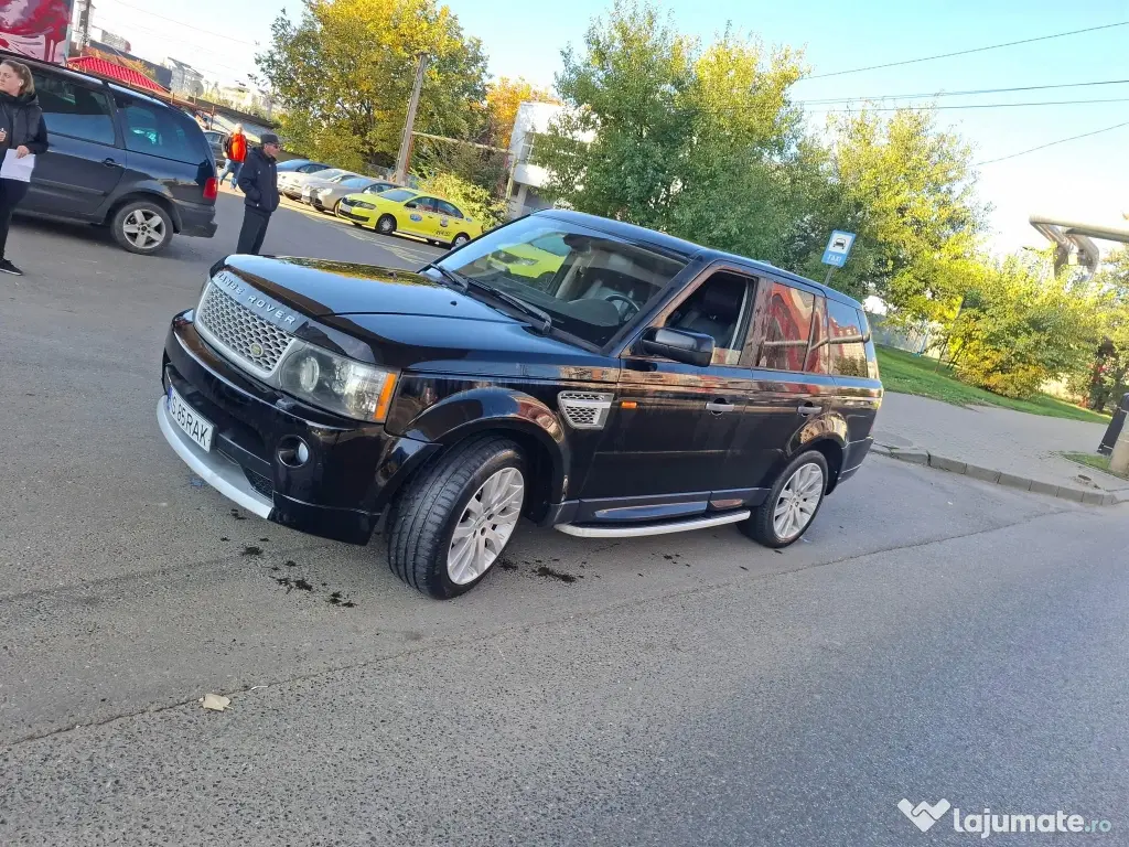 Land Rover range Rover Sport 2007, 2.7tdi = rate cu buletinul