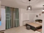 Apartament modern tip studio, 44 mp, parcare, zona Andrei Mu 