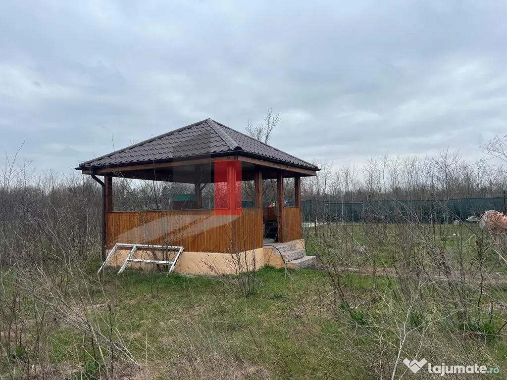 CASA CU TEREN DE 5000MP - JUDET GIURGIU 30KM DE BUCURESTI