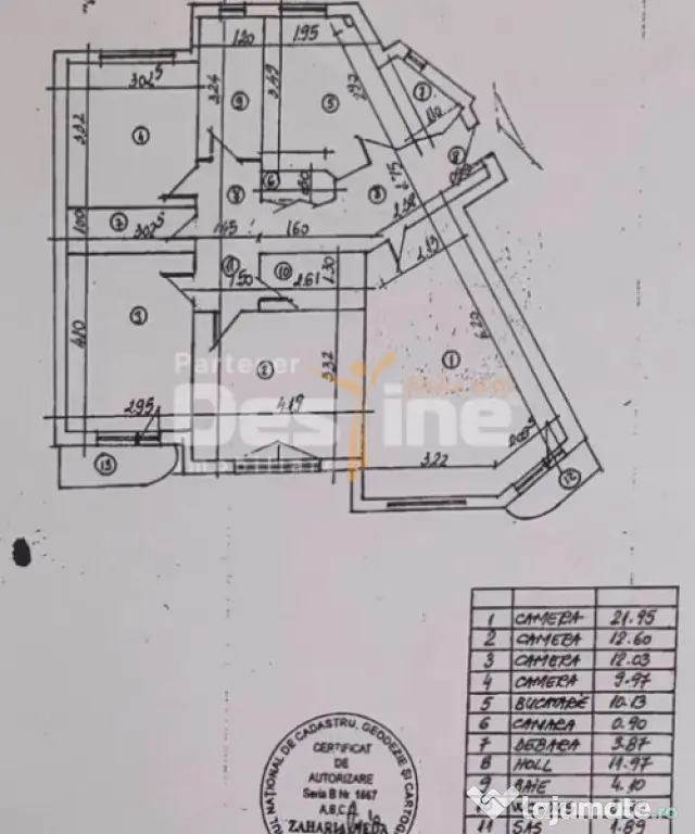 13 Septembrie-Drumul Sării | 4 camere | 98mp | et 5 | bloc