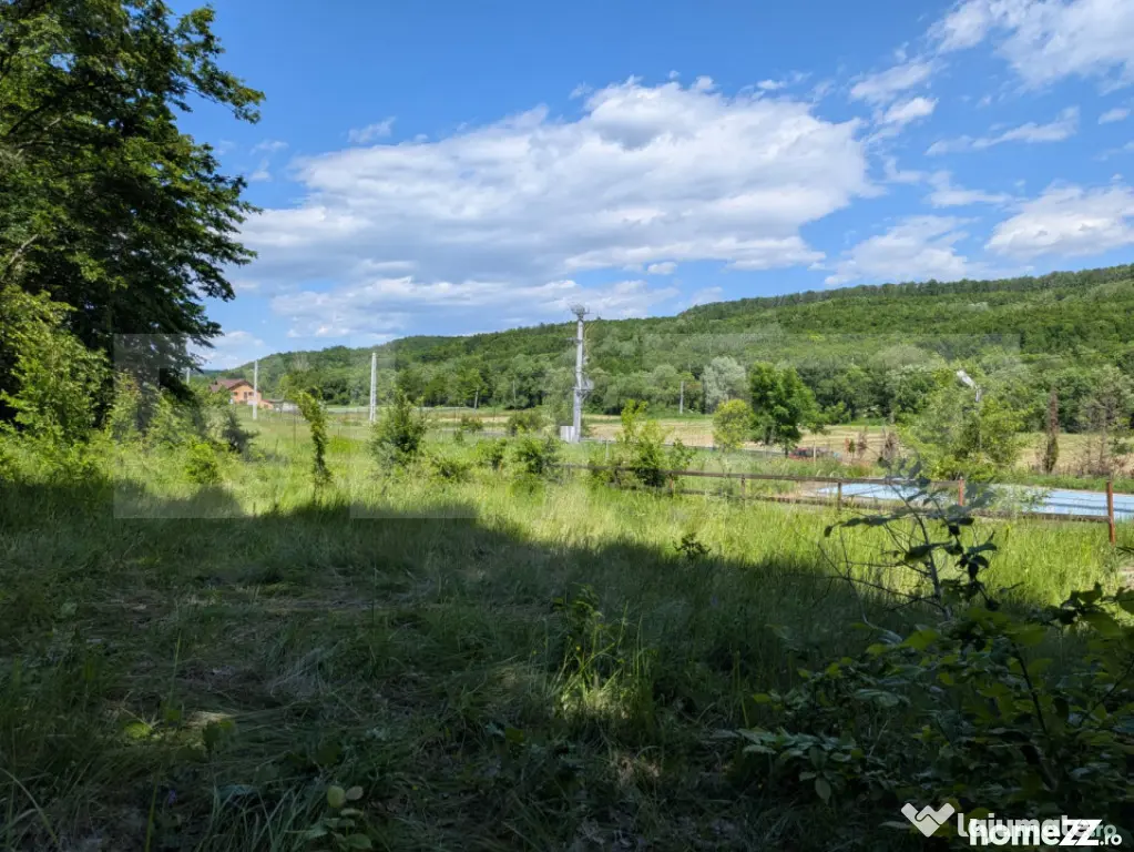 Hulubești, Butoiu de Jos Teren intravilan cu Panoramă Sup - Valea Mare (Dambovita)
