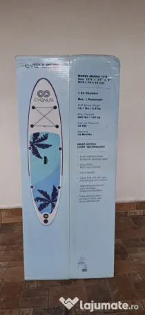 Paddle Board MANOA  – complet echipat, NOU, gata de apă!