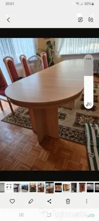 Masa extensibila +8 scaune 