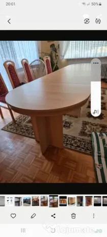 Masa extensibila +8 scaune