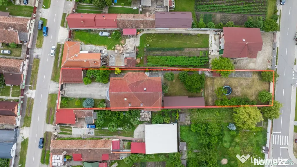 VILA SANNE – 10 camere, teren 1300 mp, Hălchiu