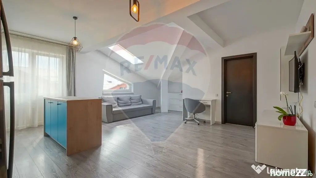 Apartament 2 camere, 53 mp, open space, mobilat&utilat, S... - Sanpetru (Brasov)