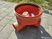 Conducta Coloana pvc multistrat cu mufa SN4 D400 cu garnitura 