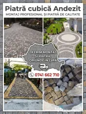 Piatra cubică andezit 