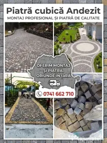Piatra cubică andezit