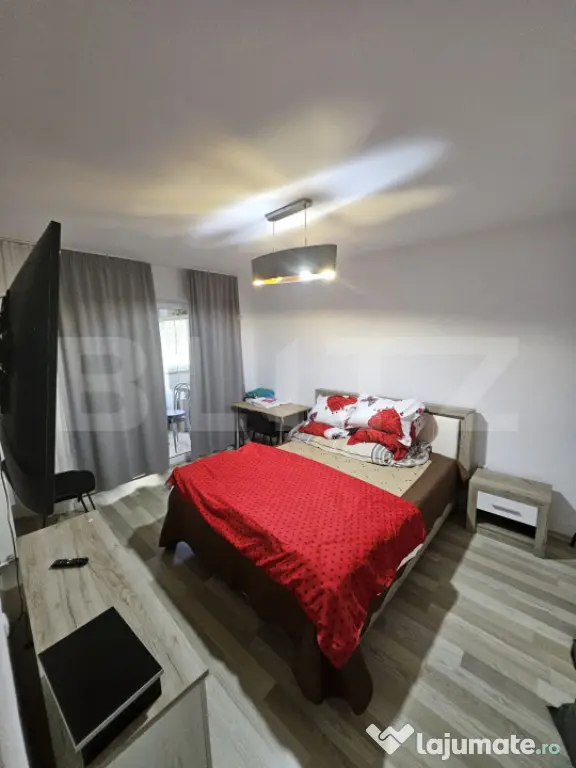 Apartament decomandat 2 camere mobilat si utilat, parcare, z