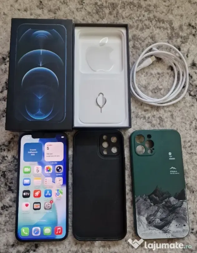 iPhone 12 PRO 256GB + Huse & Accesorii