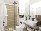 Apartament 3 camere cu balcoane de 31 mp 