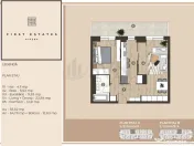 Apartament 2 camere Terasa 13 mp Pipera Rond OMV 