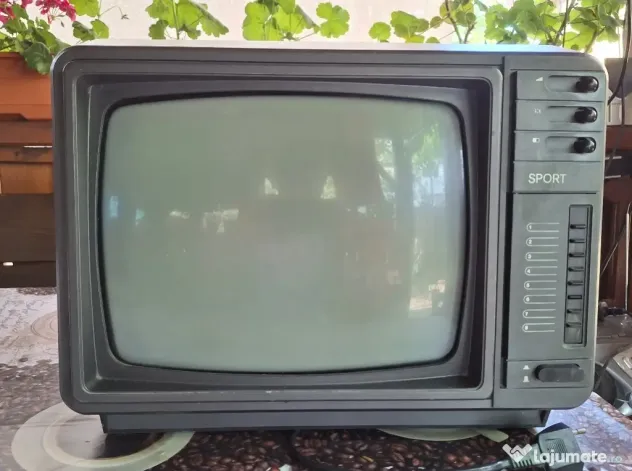 Televizor Sport alb negru
