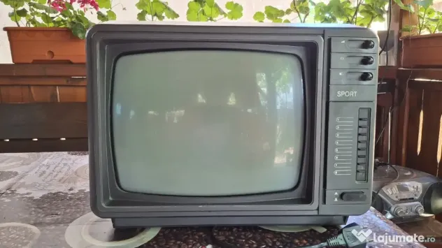 Televizor Sport alb negru