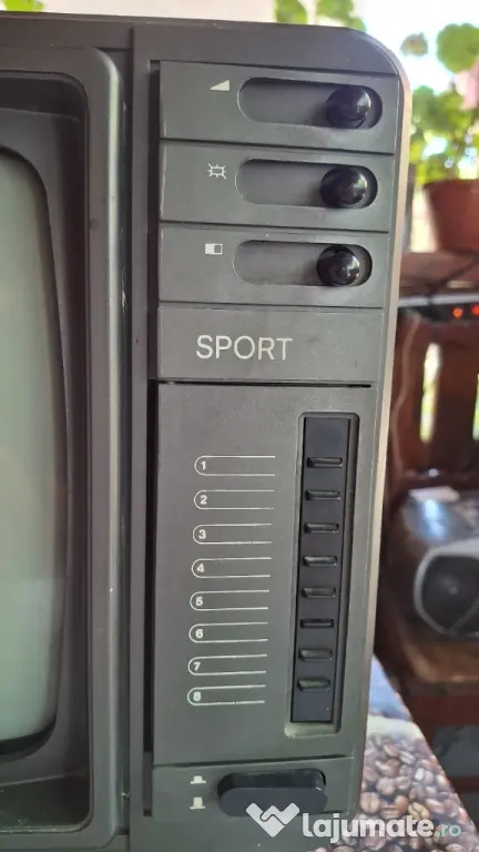 Televizor Sport alb negru