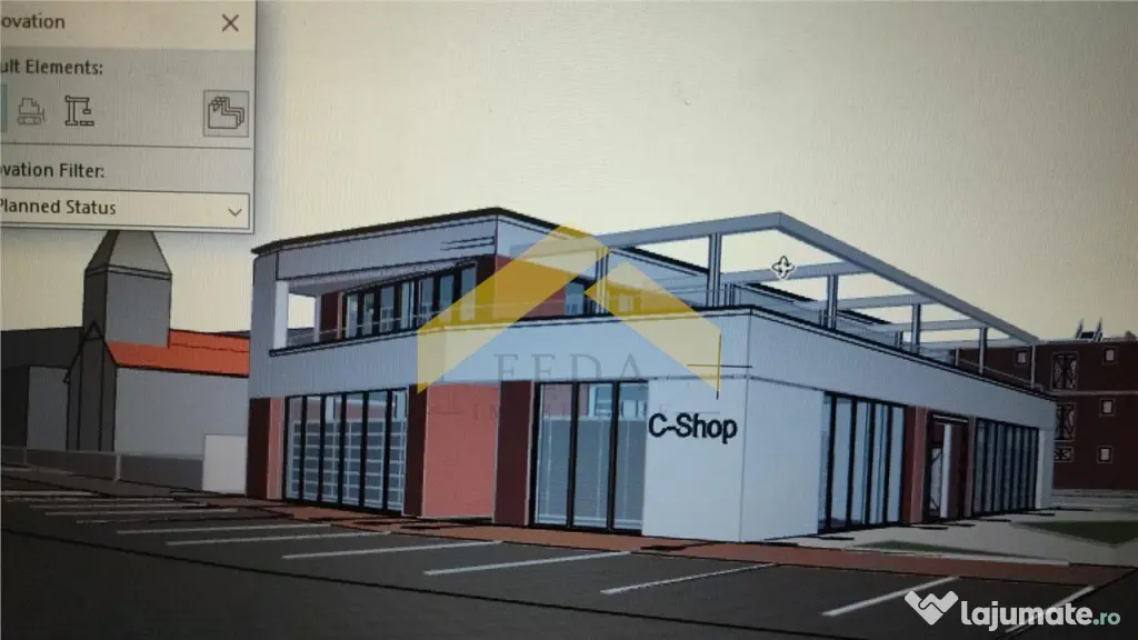Spatiu comercial de inchiriat in orasul Ineu