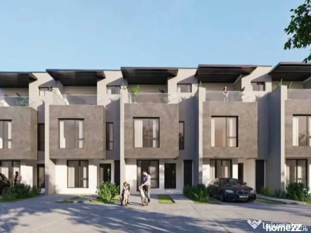 Vila de 4 camere dressing si baie proprie Pipera