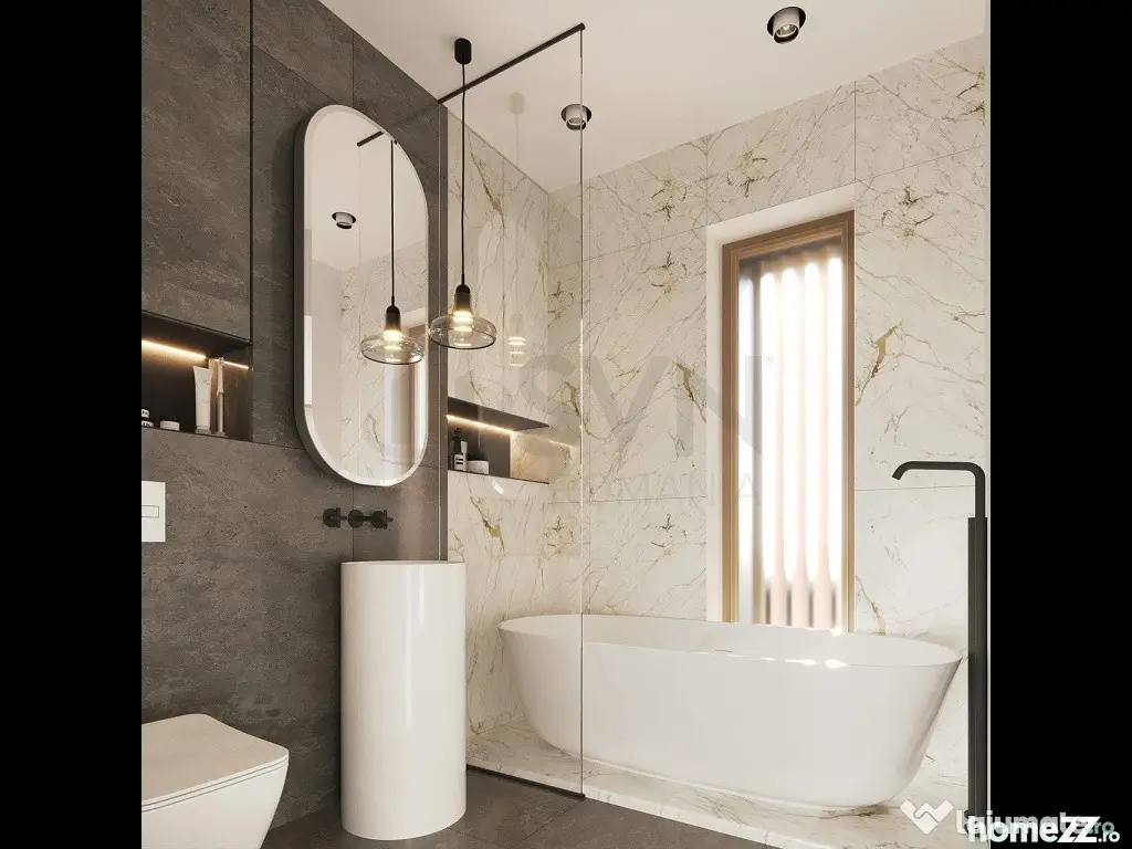 Vila de 4 camere dressing si baie proprie Pipera