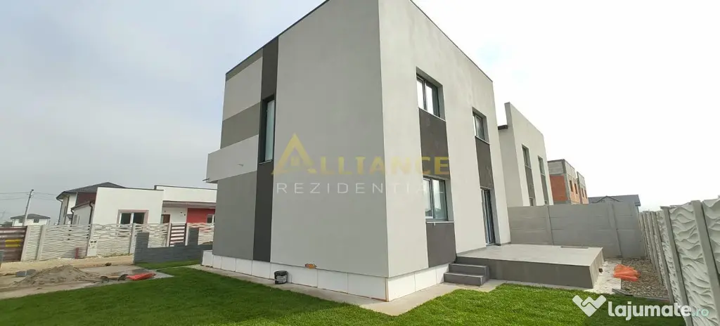 Vila mediteraneana - 4 camere - 2 bai - beci- 455mp teren -