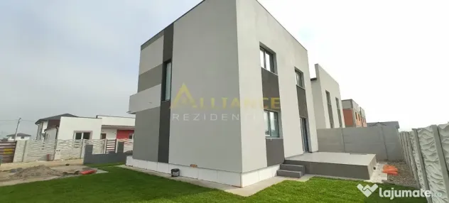 Vila mediteraneana - 4 camere - 2 bai - beci- 455mp teren -