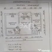 Apartament 2 camere de vânzare – Zona Craiovei, Strada Ti 