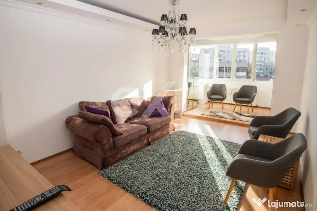 Apartament Dorobanti de vanzare 2 camere renovat si utilat r