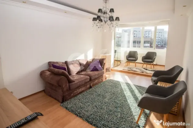 Apartament Dorobanti de vanzare 2 camere renovat si utilat r