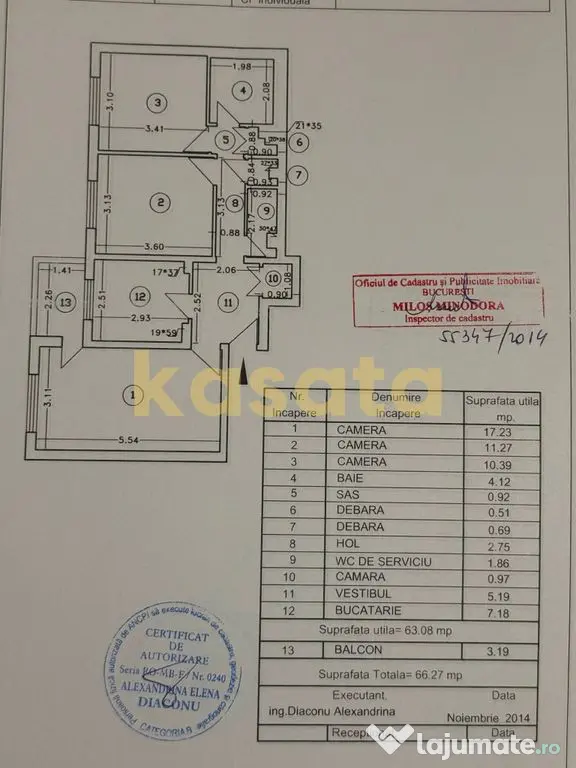 Ap3 camere1984,67mp|Basarabia|Metrou|National Arena|Centr...