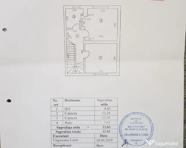 Vatra Luminoasa, AC valabila mansardare+recompartimentare
