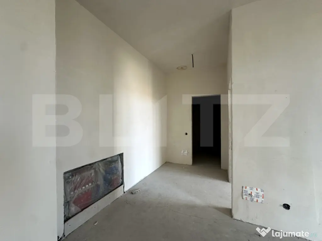 Apartament cu C.F. 2 camere, 47,6 mp utili, bloc nou, Mără