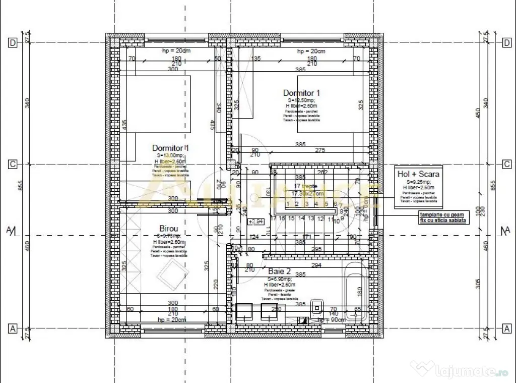 {STRADA MIORITA} Vila individuala cu 4 camere | 120 MPU Te