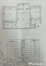 - Apartament 2 camere confort 1, etaj 2, Calea Galati