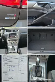 VW Golf 7 / 2015 / 1,4 Tsi / 122 cp/ Automat - Dsg/clima/ navi/ pilot/ senzori
