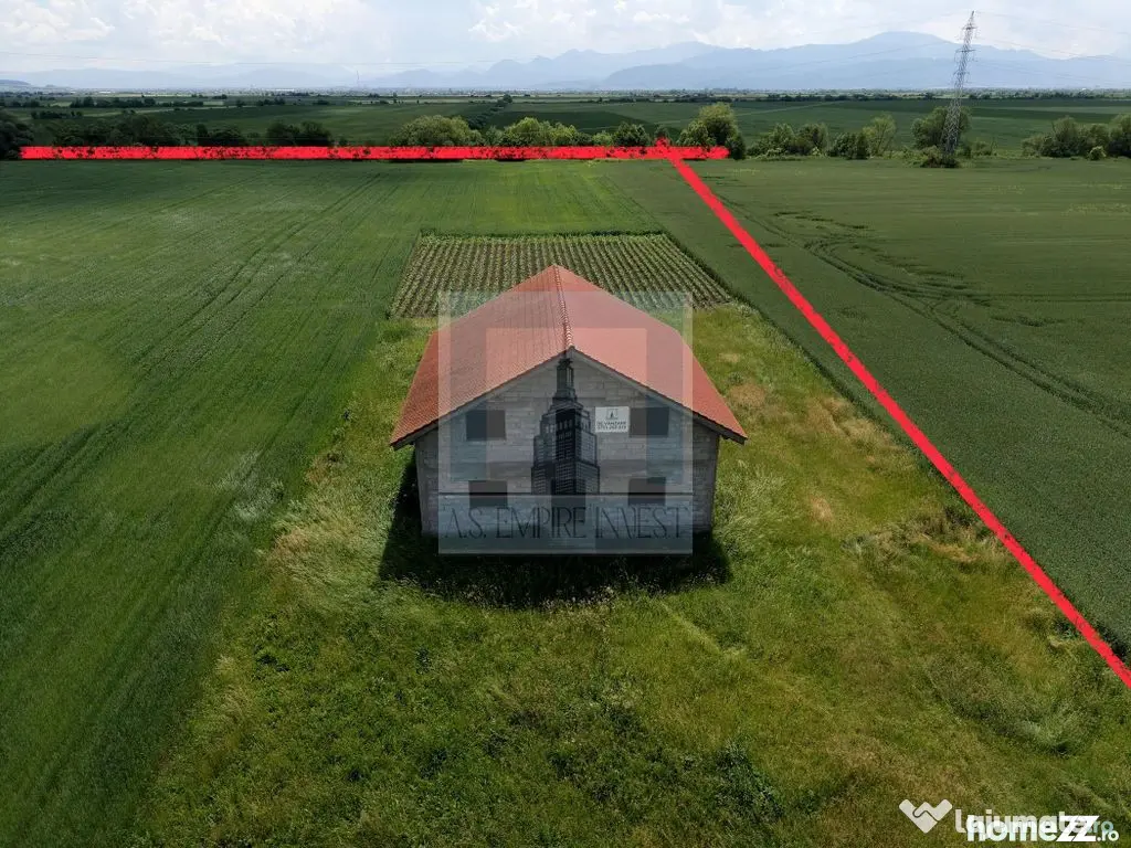 Teren intravilan 50000 mp, cu PUZ, Aprobat - zona Halchiu...